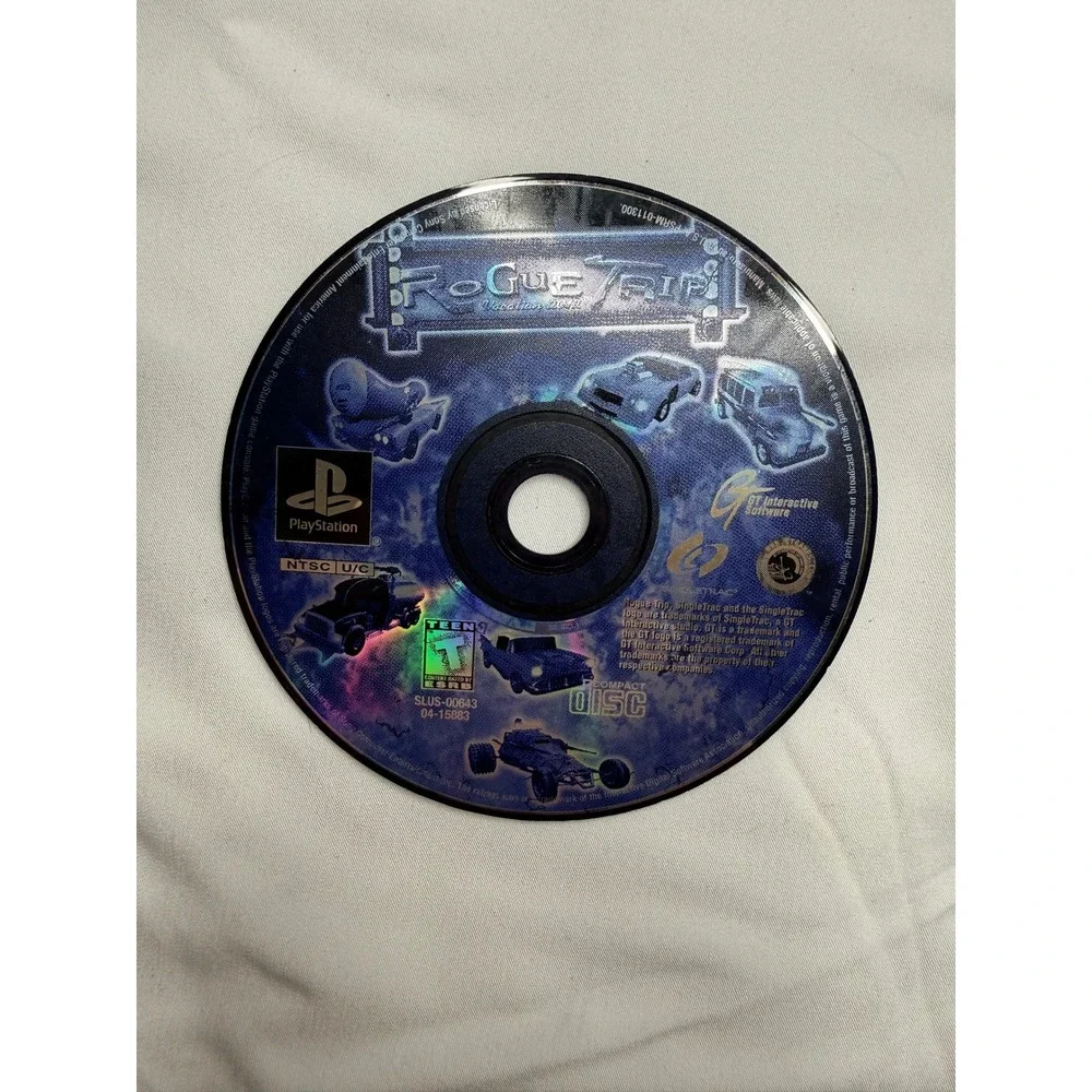 Rogue Trip Vacation 2012 Sony PlayStation 1 PS1 SLUS-00643 Disc Only